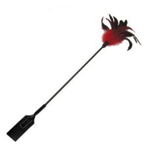 Feather Slapper Sportsheets Black/Red